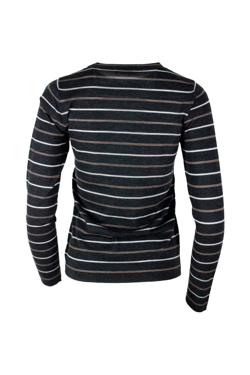 Brunello Cucinelli Long-sleeved Striped - Women