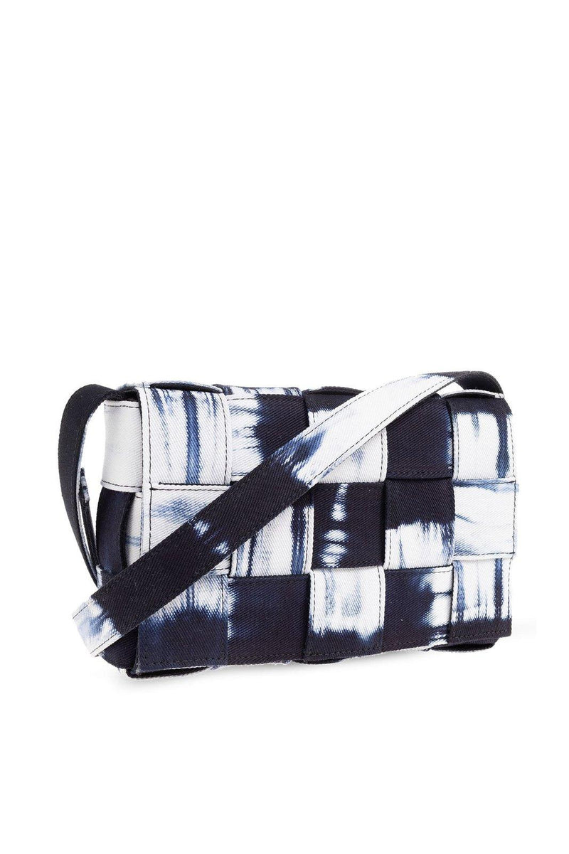 Bottega Veneta Cassette Tie-dyed Denim Crossbody Bag - Men