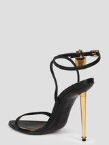 Tom Ford Padlock Pointy Naked Sandal - Women - Piano Luigi