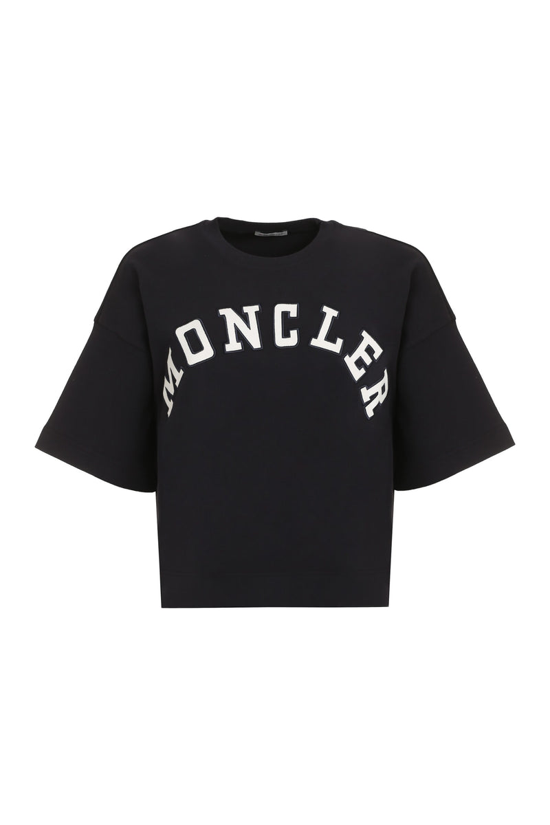 Moncler Cotton Crew-neck T-shirt - Women