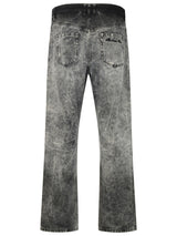 Balmain Gray Cotton Jeans - Men