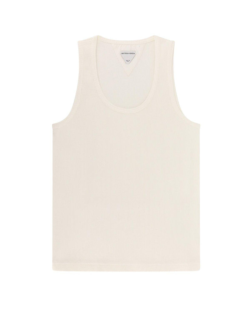 Bottega Veneta Ribbed Compact Tank Top - Women