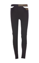 Versace Greca Logo Leggings - Women