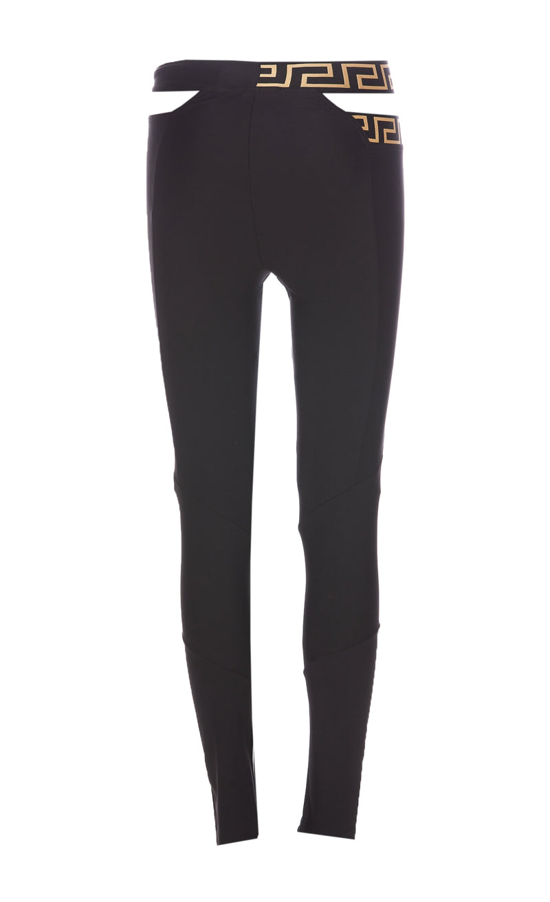 Versace Greca Logo Leggings - Women