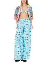 Versace Butterfly Print Informal Pants - Women