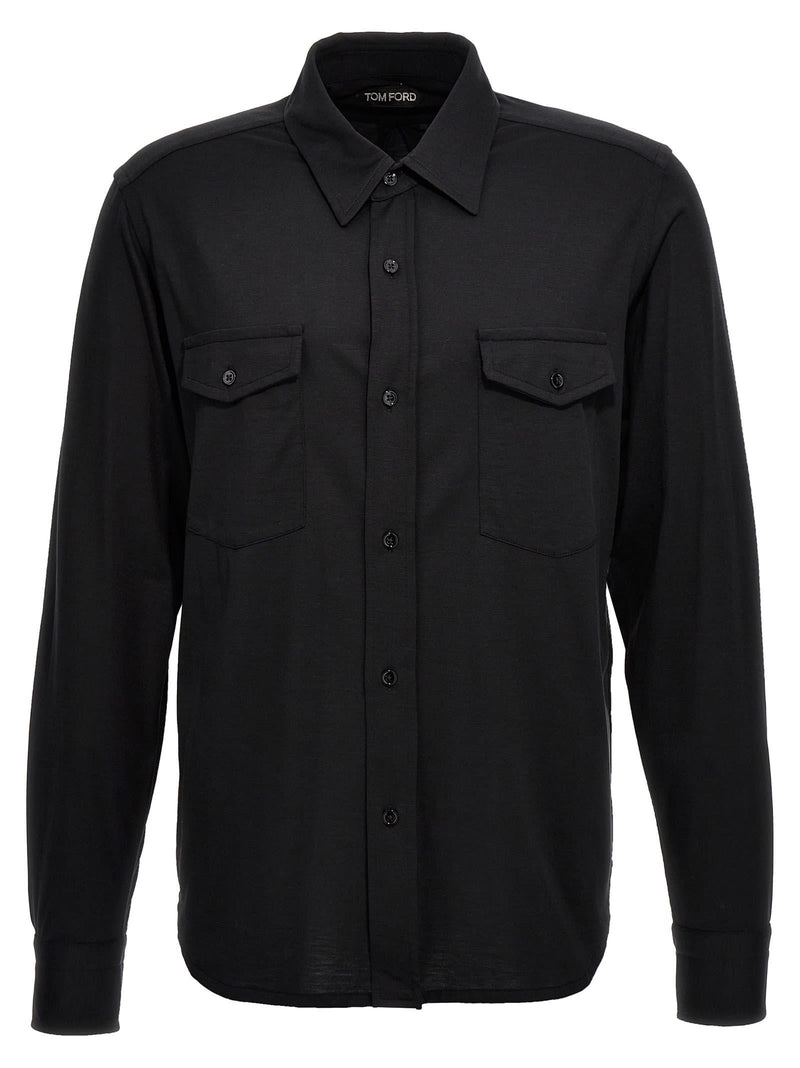 Tom Ford Silk Blend Shirt - Men - Piano Luigi