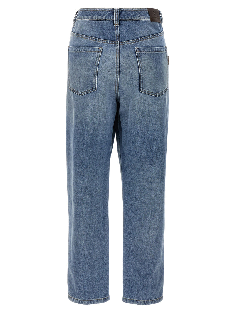 Brunello Cucinelli Straight Leg Jeans - Women