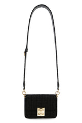 Givenchy Black Small Model 4g Bag With 4g Embroidery And Chain - Women