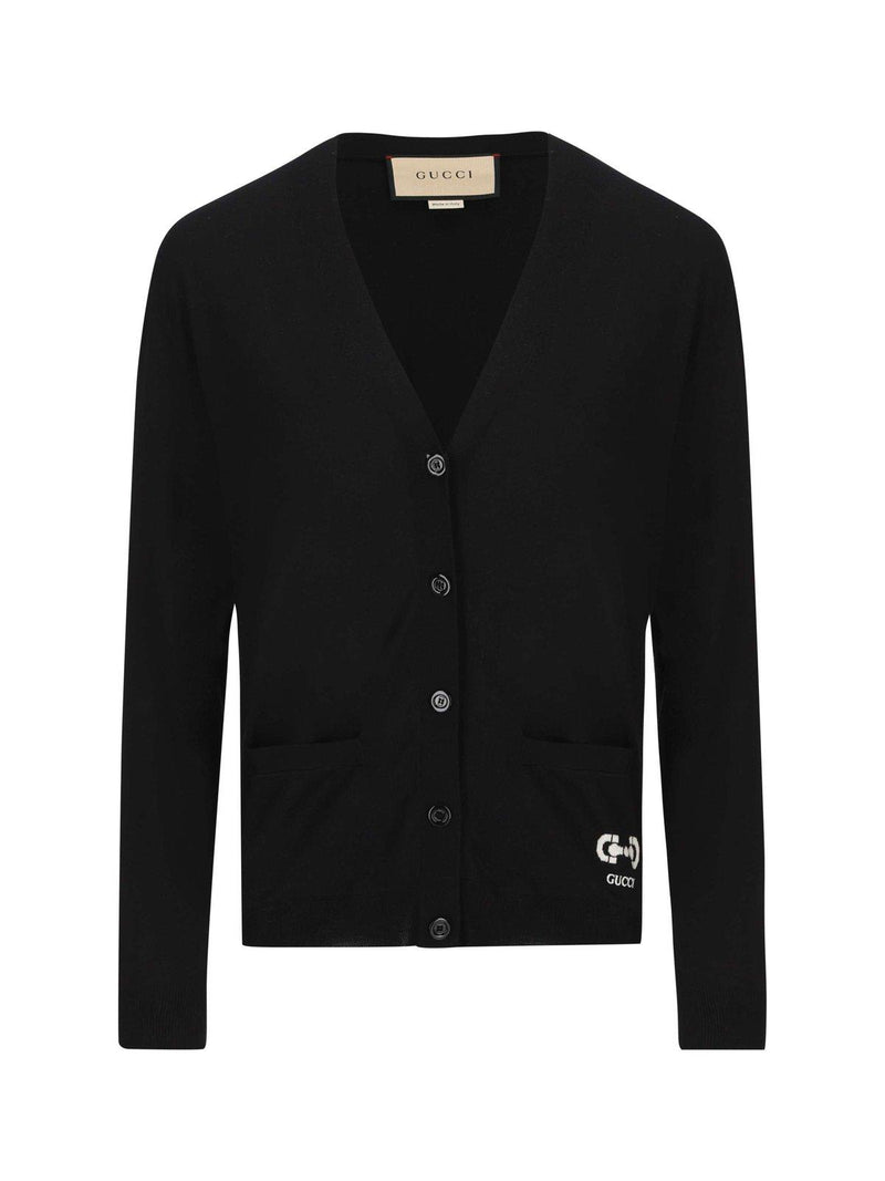 Gucci Gg Intarsia Knit Cardigan - Women