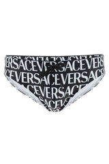 Versace Allover Swim Briefs - Men