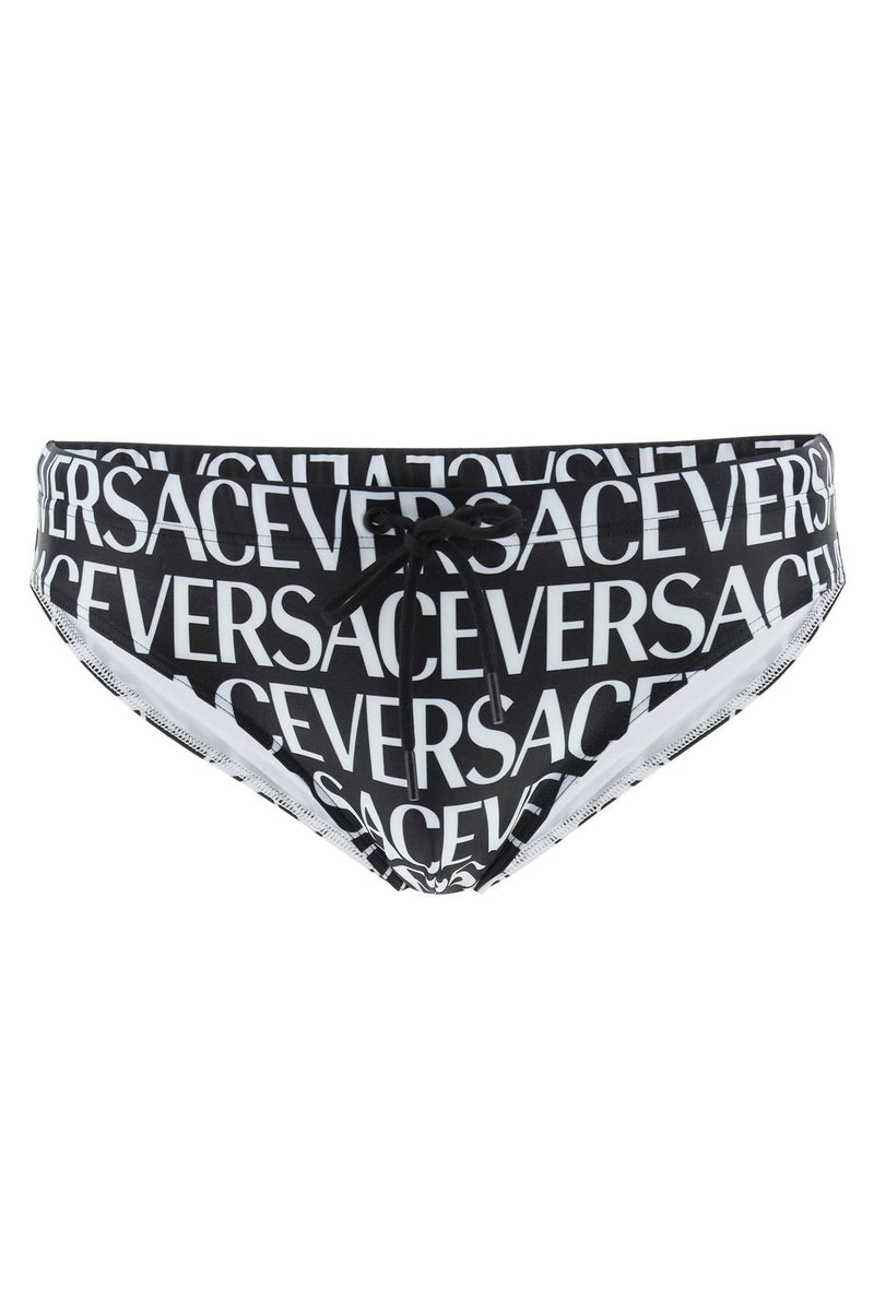 Versace Allover Swim Briefs - Men