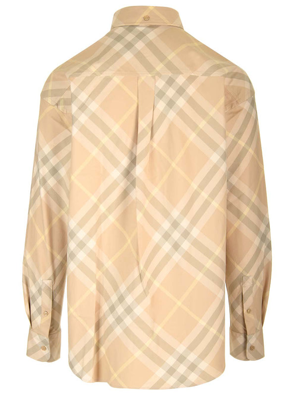 Burberry Check Cotton Twill Shirt - Men