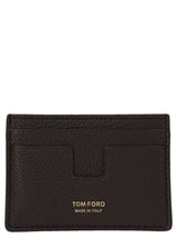 Tom Ford Logo Print Card Holder - Men - Piano Luigi