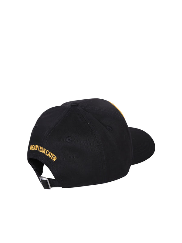 Dsquared2 Logo Black Hat - Men