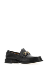 Gucci Black Leather Loafers - Men