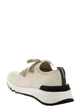 Brunello Cucinelli Cotton Chinè Knit Runners Sneakers - Men