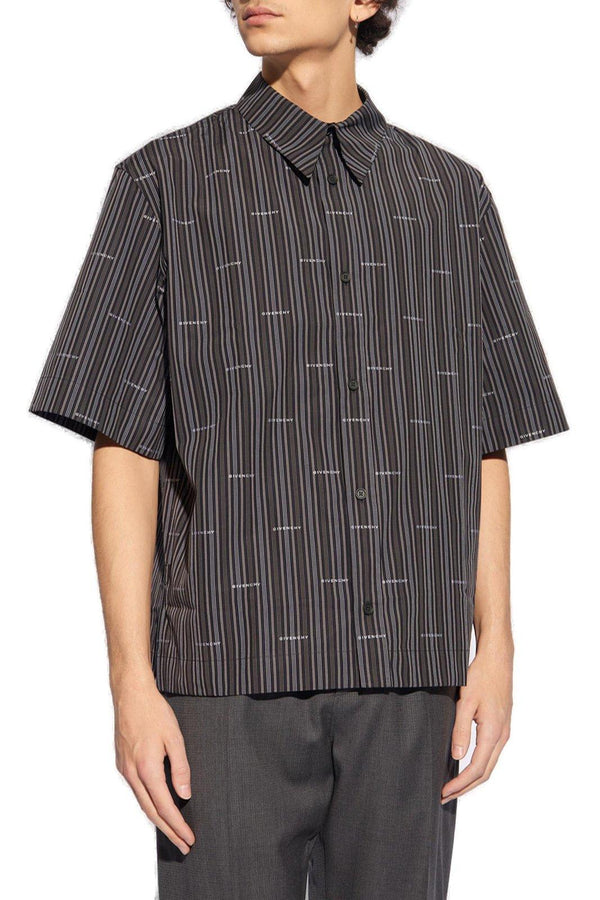 Givenchy Striped Short-sleeved Shirt - Men