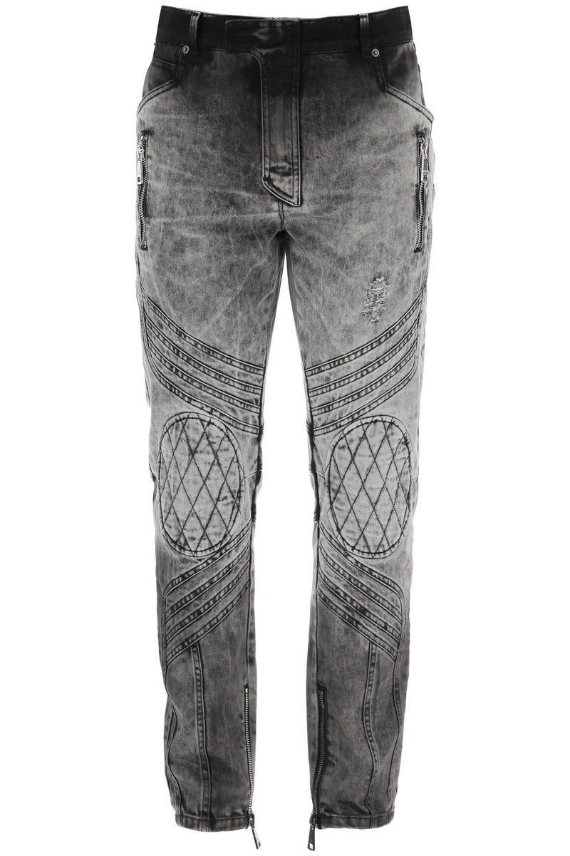 Balmain Motor Slim Fit Jeans - Men