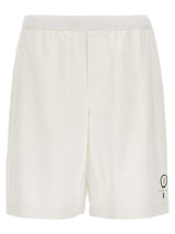 Brunello Cucinelli Logo Embroidery Bermuda Shorts - Men