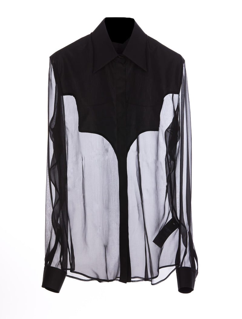 Balmain Western Silk Shirt - Women