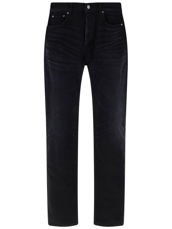 Saint Laurent Cotton Denim Jeans - Men