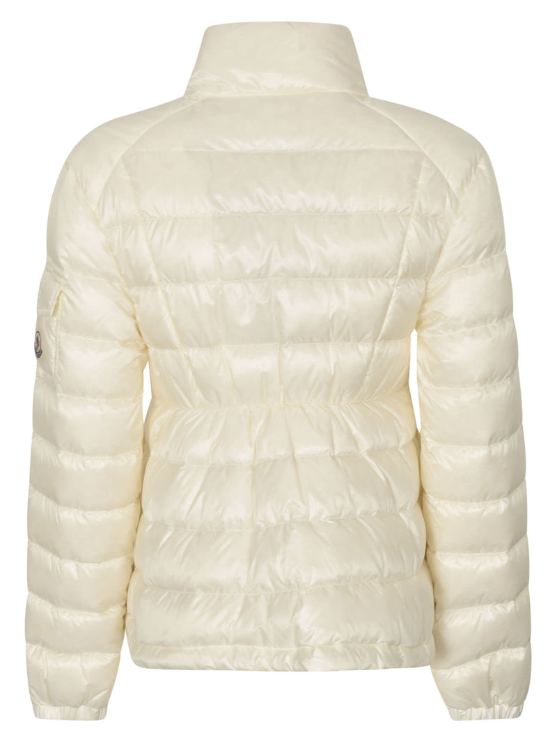 Moncler High-neck Logo Patched Padded Jacket - Women