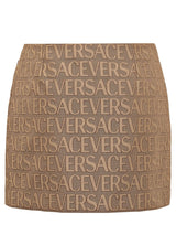 Versace Jacquard Mini Skirt - Women