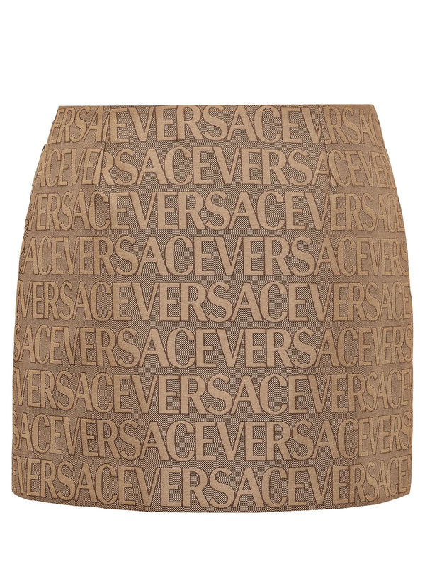 Versace Jacquard Mini Skirt - Women