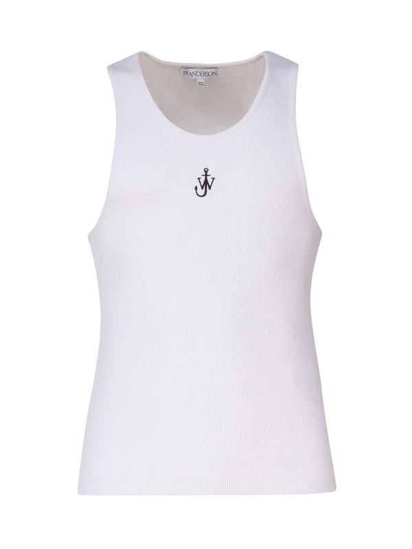 J.W. Anderson Anchor Tank Top With Embroidery - Men