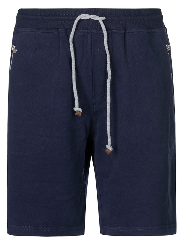 Brunello Cucinelli Drawstring Waist Zipped Pocket Shorts - Men