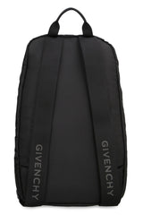 Givenchy G-trek Backpack In Black Nylon - Men