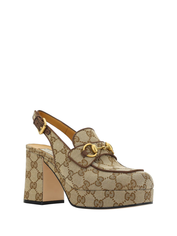 Gucci Horsebit Platform Pumps - Women