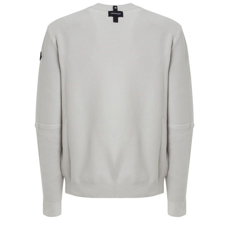 Moncler Logo Patch Crewneck Sweater - Men