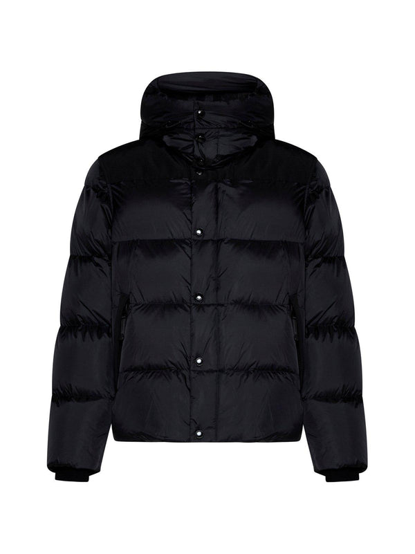 Burberry Logo Patch Hooded Coat - Men