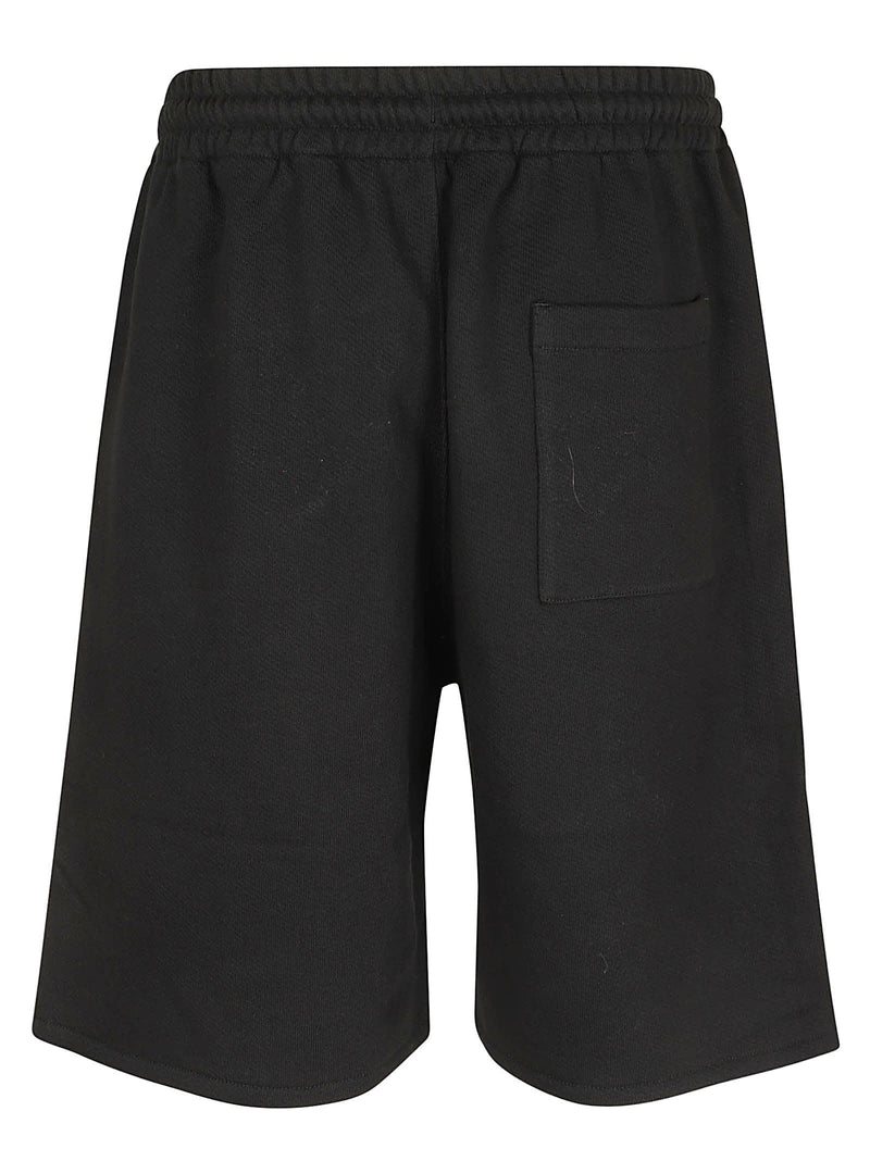 Off-White Ow Emb Skate Sweatshorts Black - Men