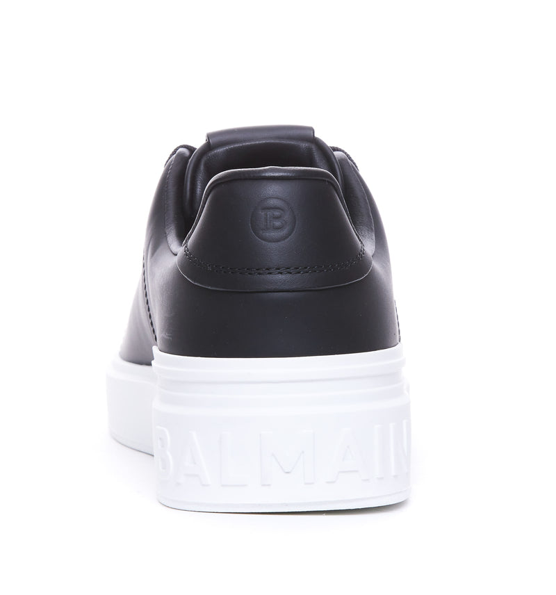 Balmain B-court Leather Sneakers - Men