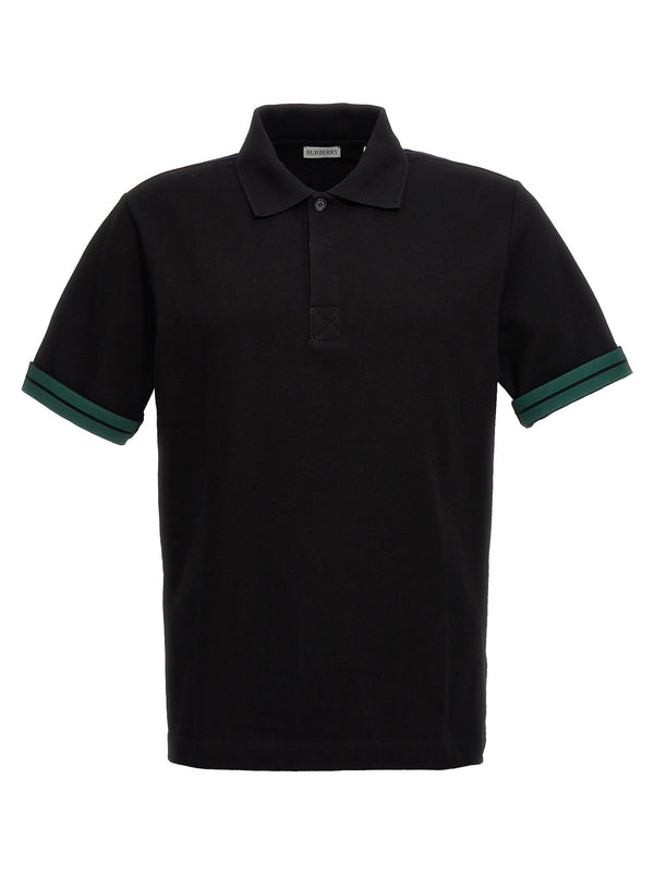 Burberry Sleeve-turn-up Polo Shirt - Men