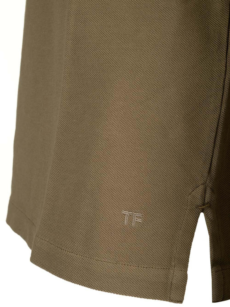 Tom Ford Green Polo Shirt - Men - Piano Luigi