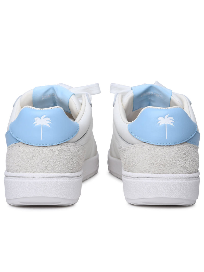 Palm Angels palm Beach University White Leather Sneakers - Women