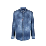 Dsquared2 Distressed Effect Denim Shirt - Men