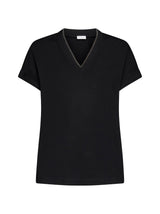 Brunello Cucinelli Precious Neckline T-shirt - Women