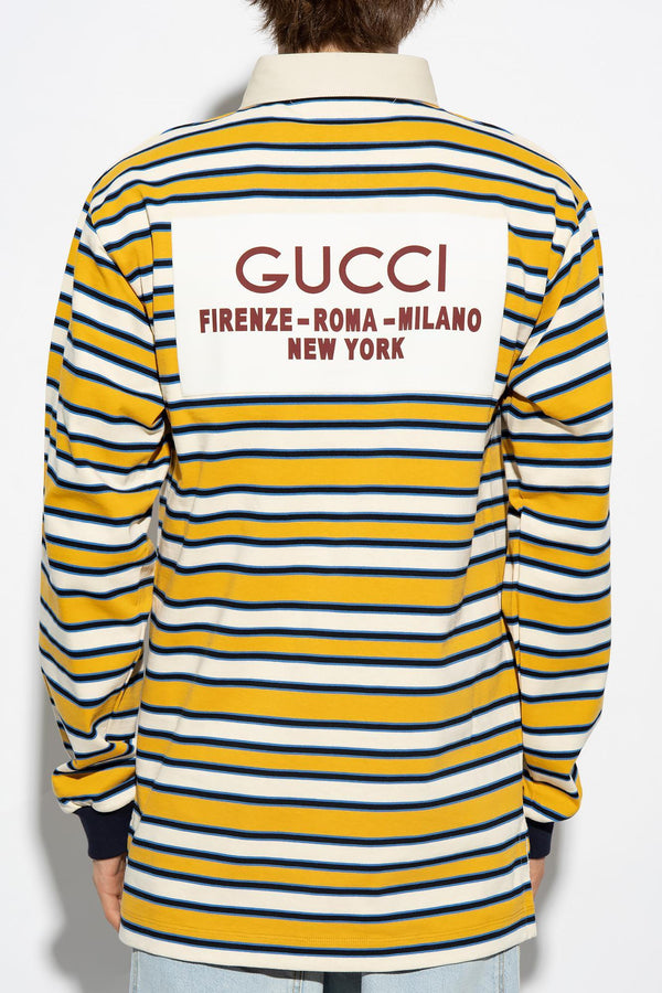 Gucci Polo Shirt With Long Sleeves - Men - Piano Luigi