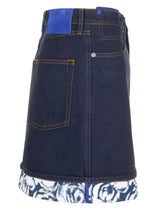 Burberry Denim Mini Skirt - Women