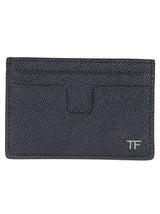 Tom Ford Logo Plaque Classic Credit Card Holder - Men