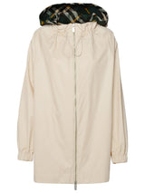 Burberry Beige Cotton Trench Coat - Women