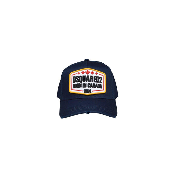 Dsquared2 Logo-embroidered Distressed Baseball Cap - Men