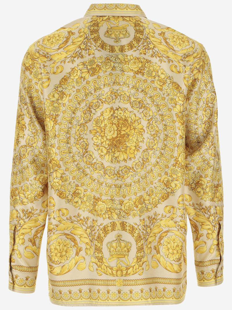 Versace Printed Silk Shirt - Men