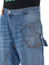 J.W. Anderson Twisted Workwear Denim Pants - Men