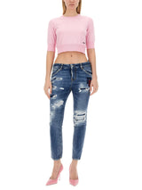 Dsquared2 Cropped Shirt - Women