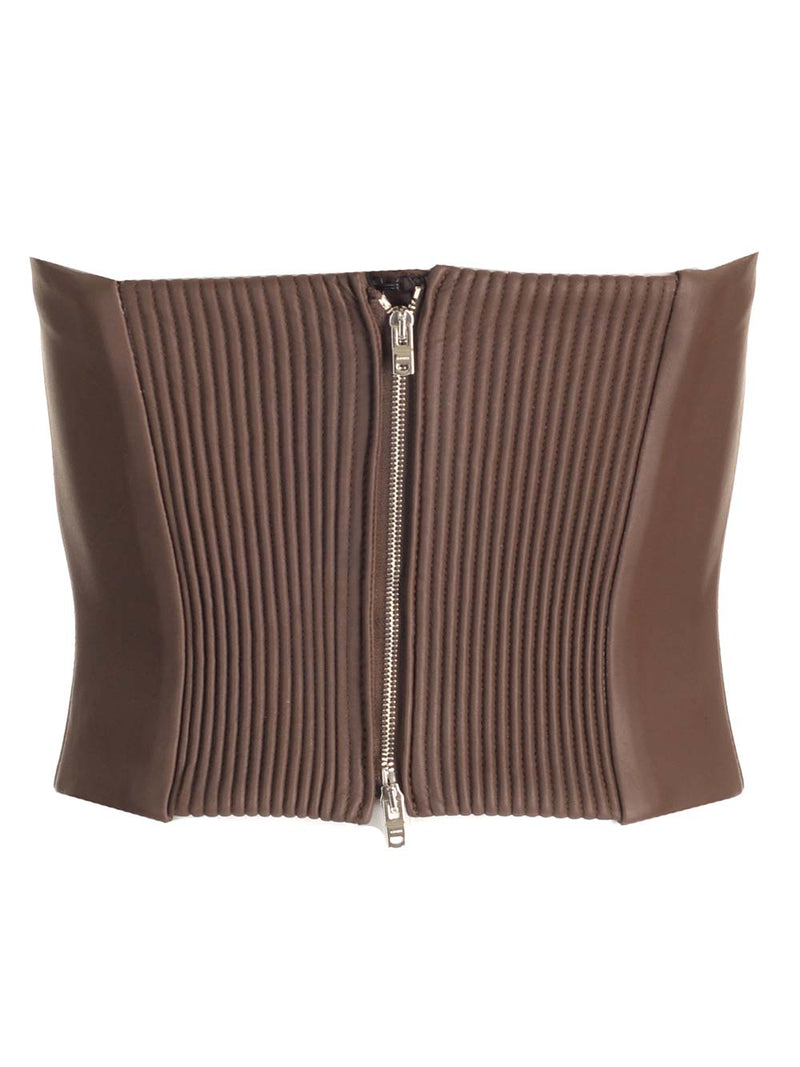 AMIRI Leather Bustier - Women